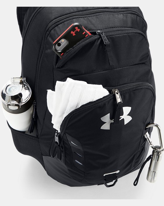 Men's UA Gameday Backpack, Black, pdpMainDesktop image number 3